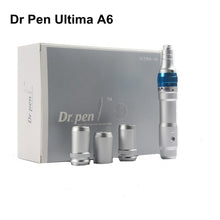 Load image into Gallery viewer, 1 set  Electric Derma Roller Dr Pen A6 Rechargeable Auto Micro Needle Wireless Microneedling Machine Derma Stamp Therapy MTS
